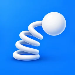 أيقونة عنصر مشدود بنابض